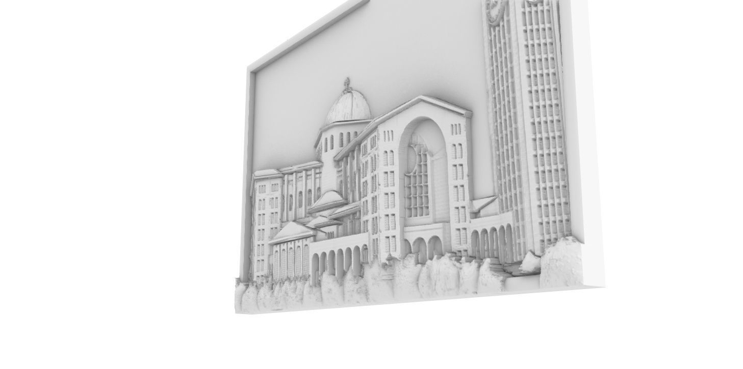 Basilica Church of Aparecida 3D print model_20