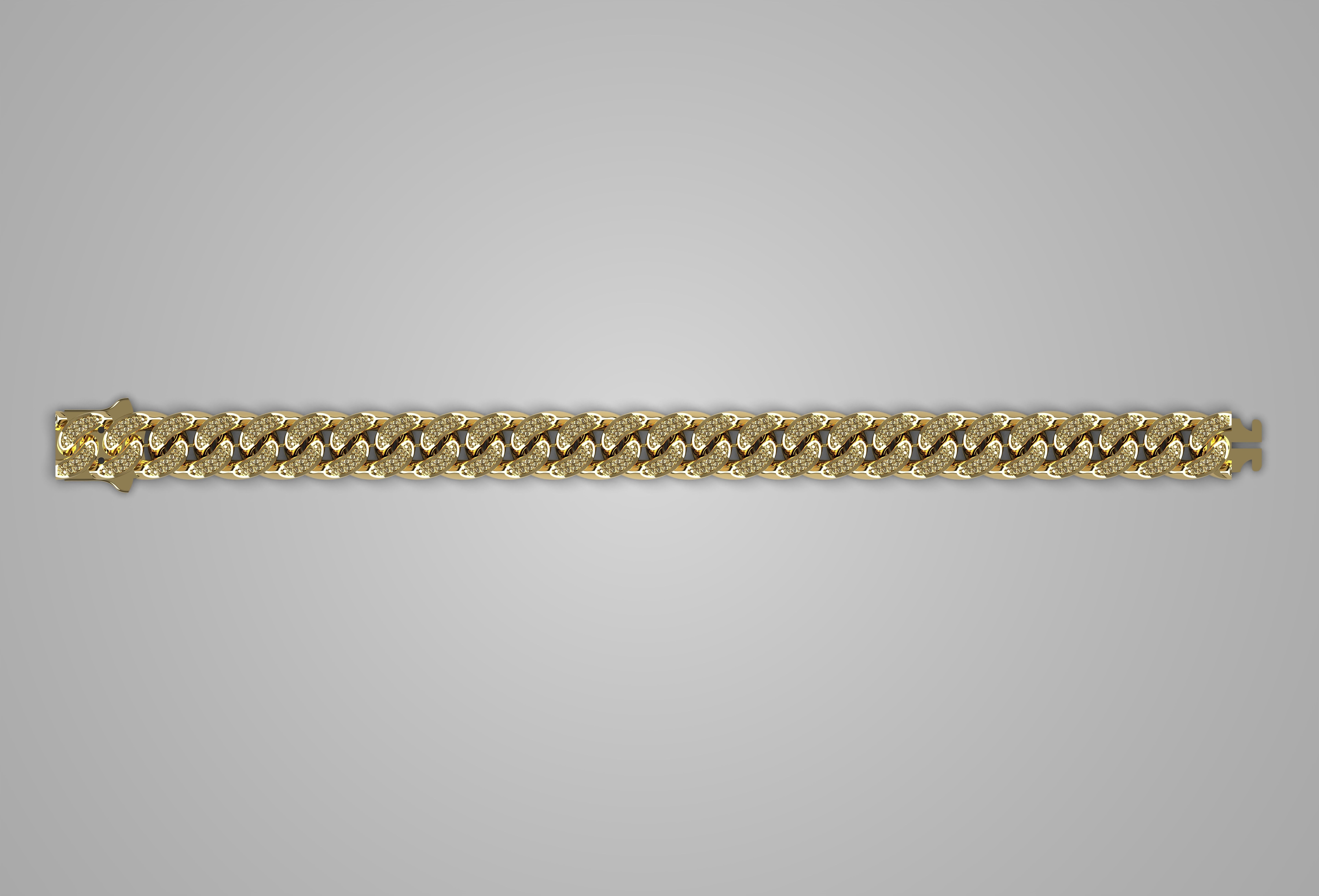 Cuban Chain 3D print model_2
