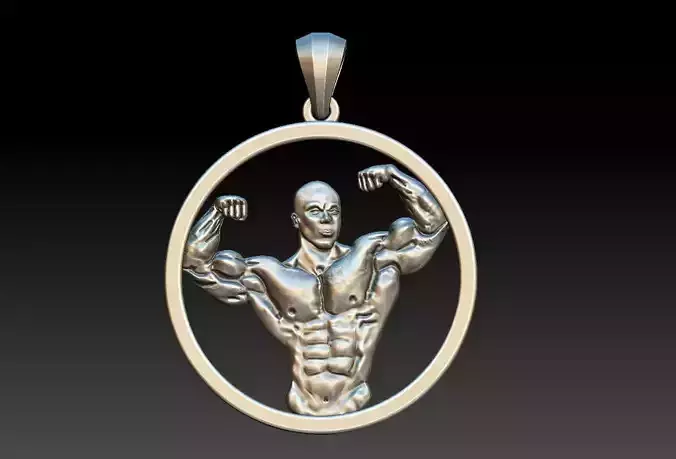 Bodybuilder Pendant