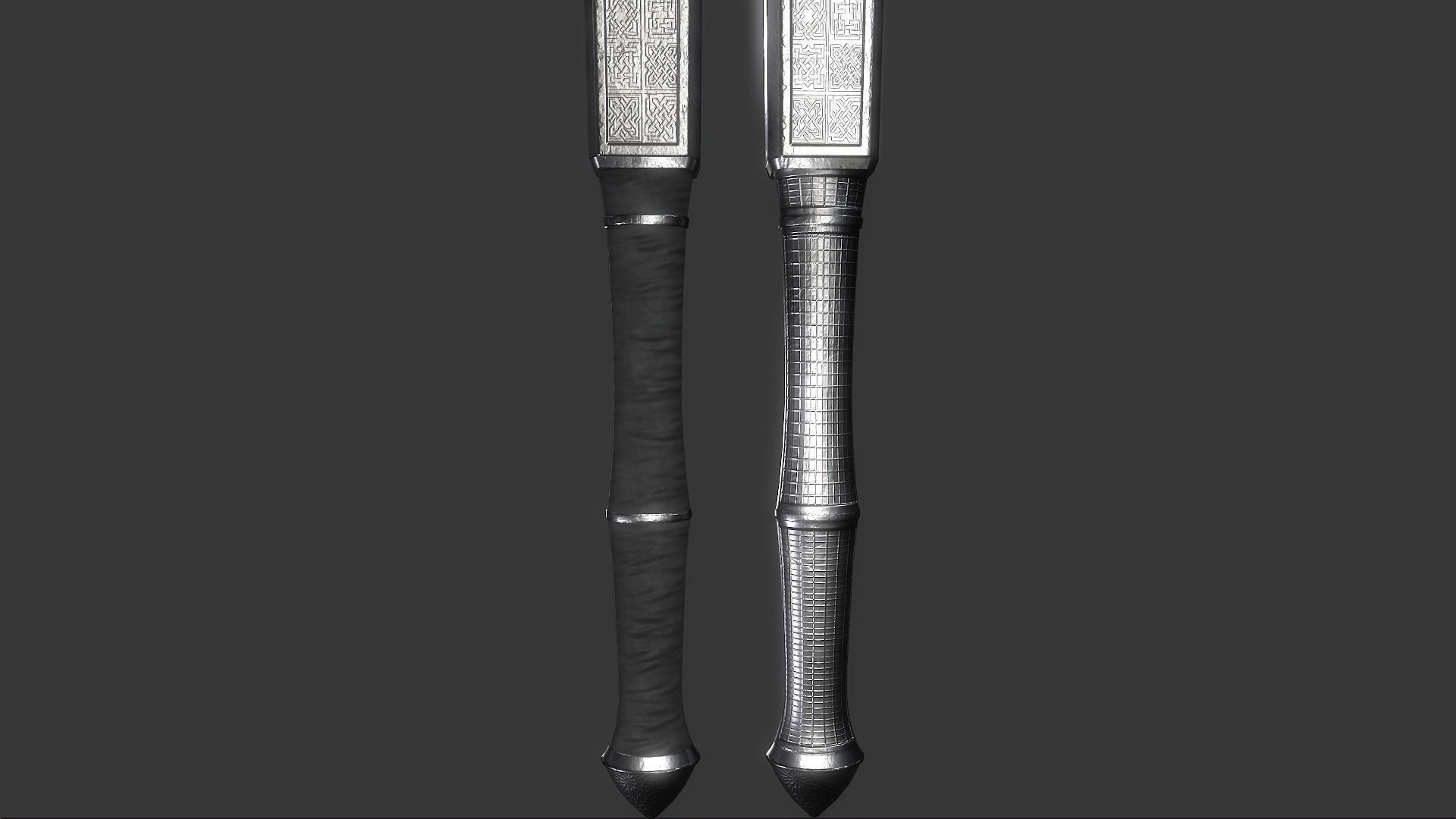 Sentry hammer Low-poly 3D model_19