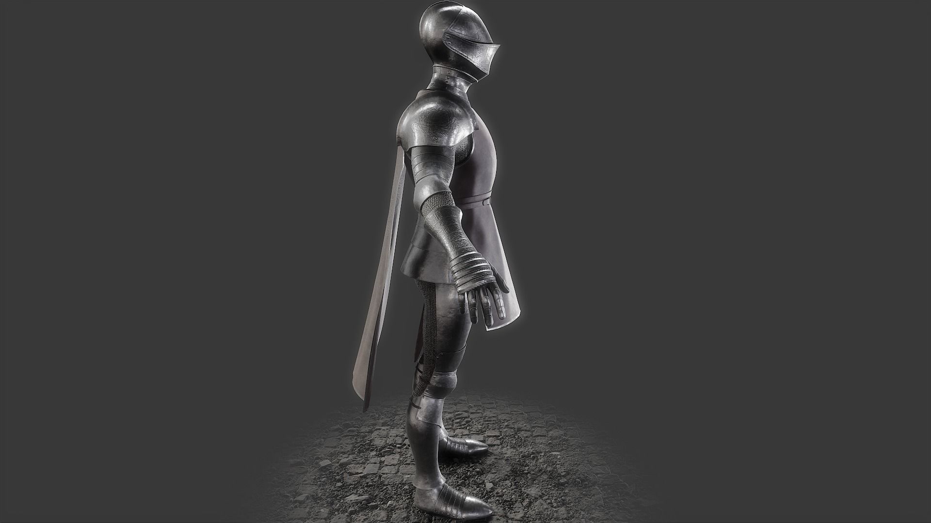 Knights Of Order Low-poly 3D model_5