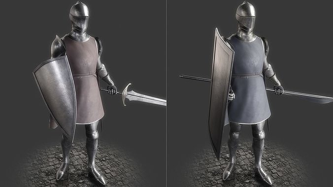 Knights Of Order Low-poly 3D model