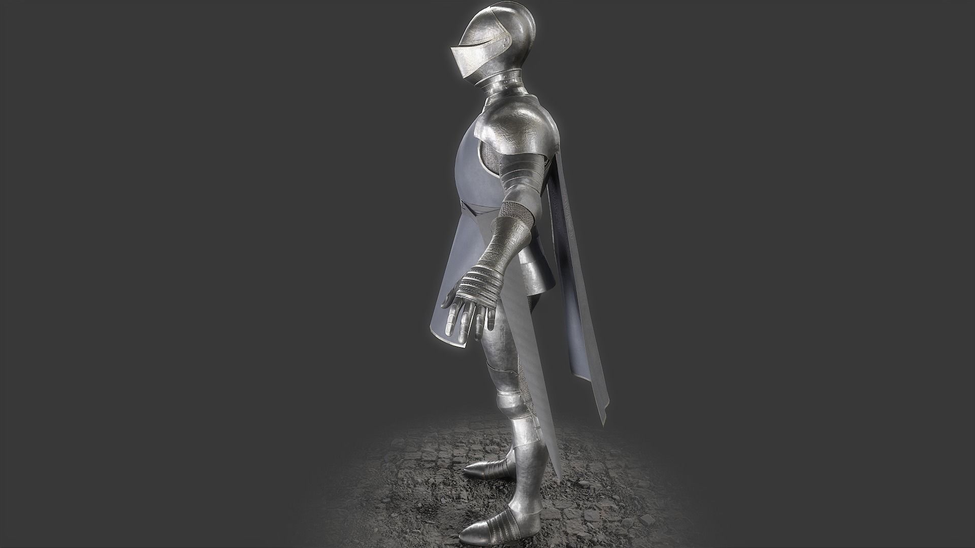 Knights Of Order Low-poly 3D model_10