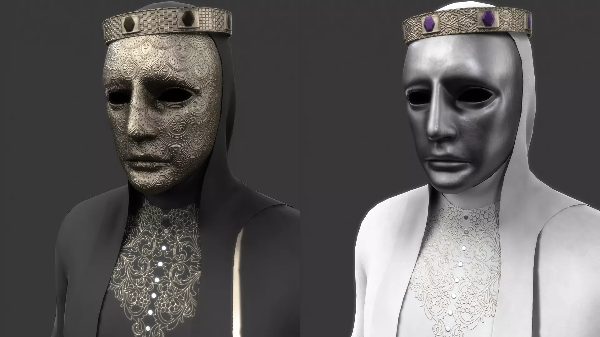 Iron King Low-poly 3D model_0