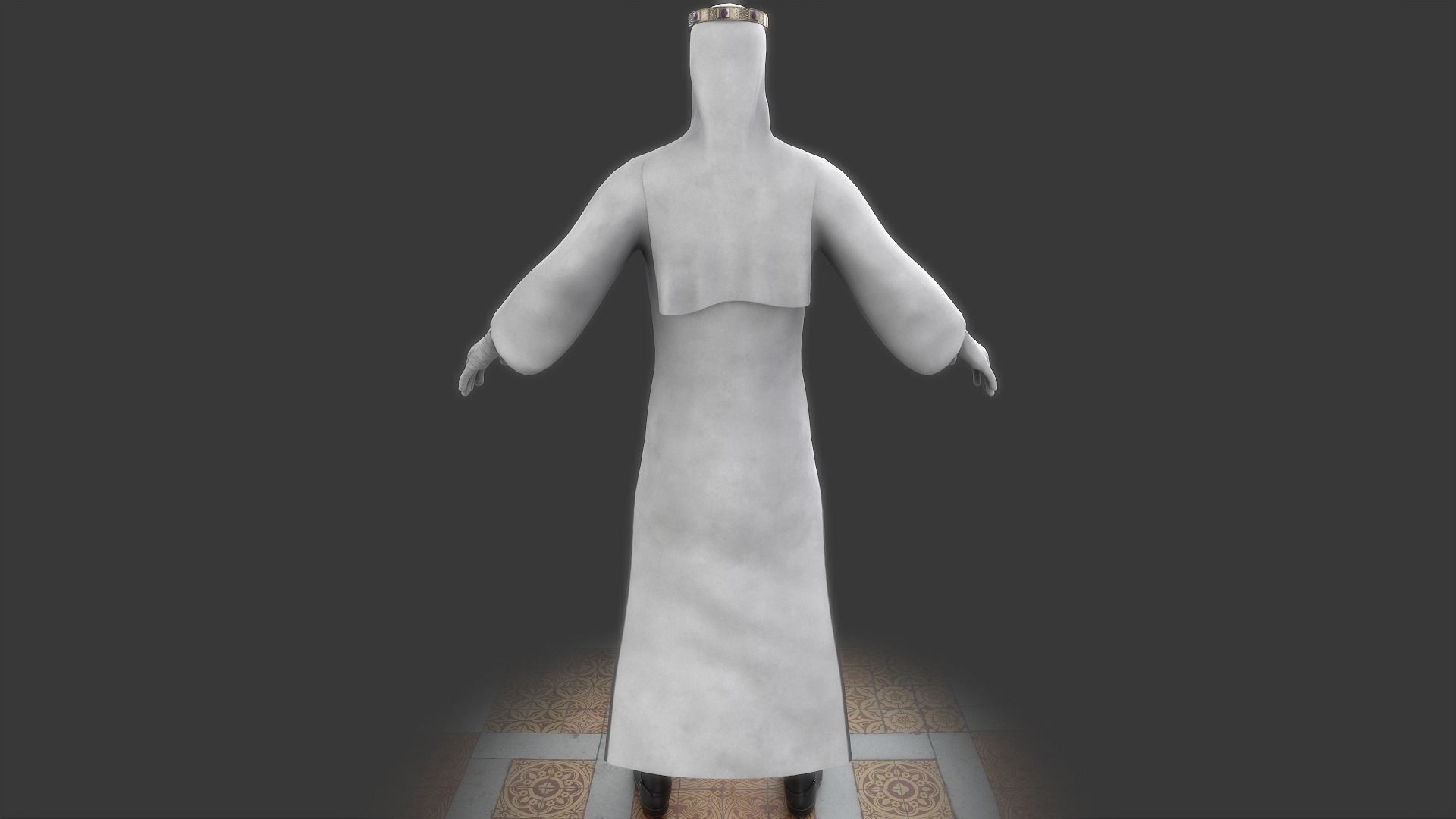 Iron King Low-poly 3D model_12