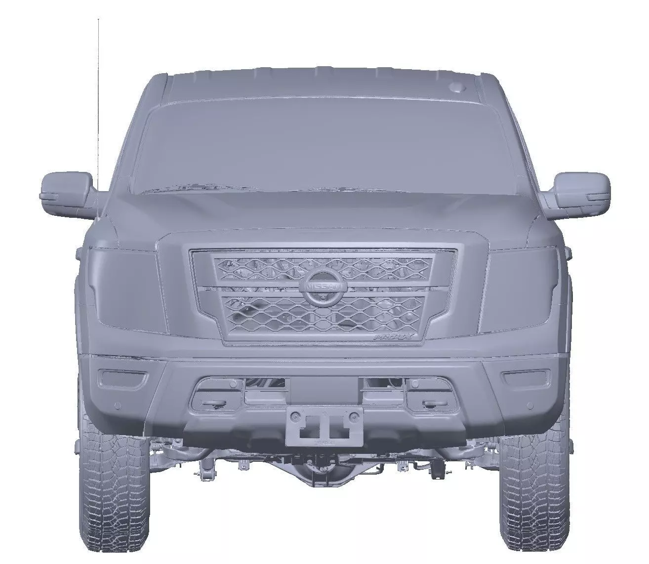 Nissan TitanV8 PRO 2020 complete 3d scan model 3D model_0
