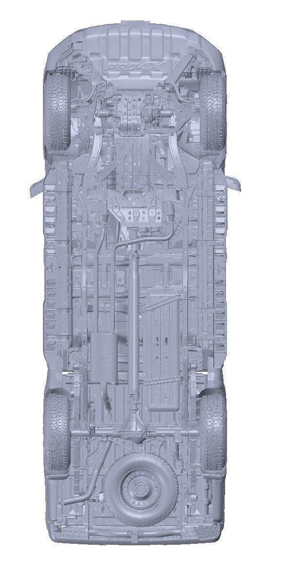 Nissan TitanV8 PRO 2020 complete 3d scan model 3D model_4
