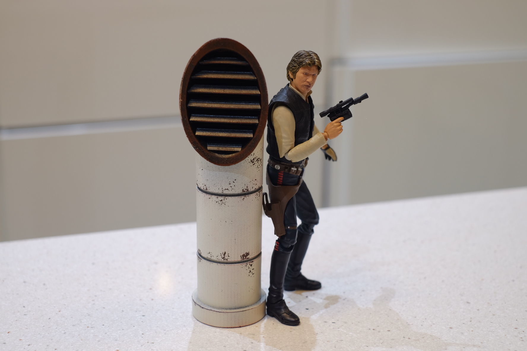 Hangar Exhaust Pipe Unit 3D print model_3