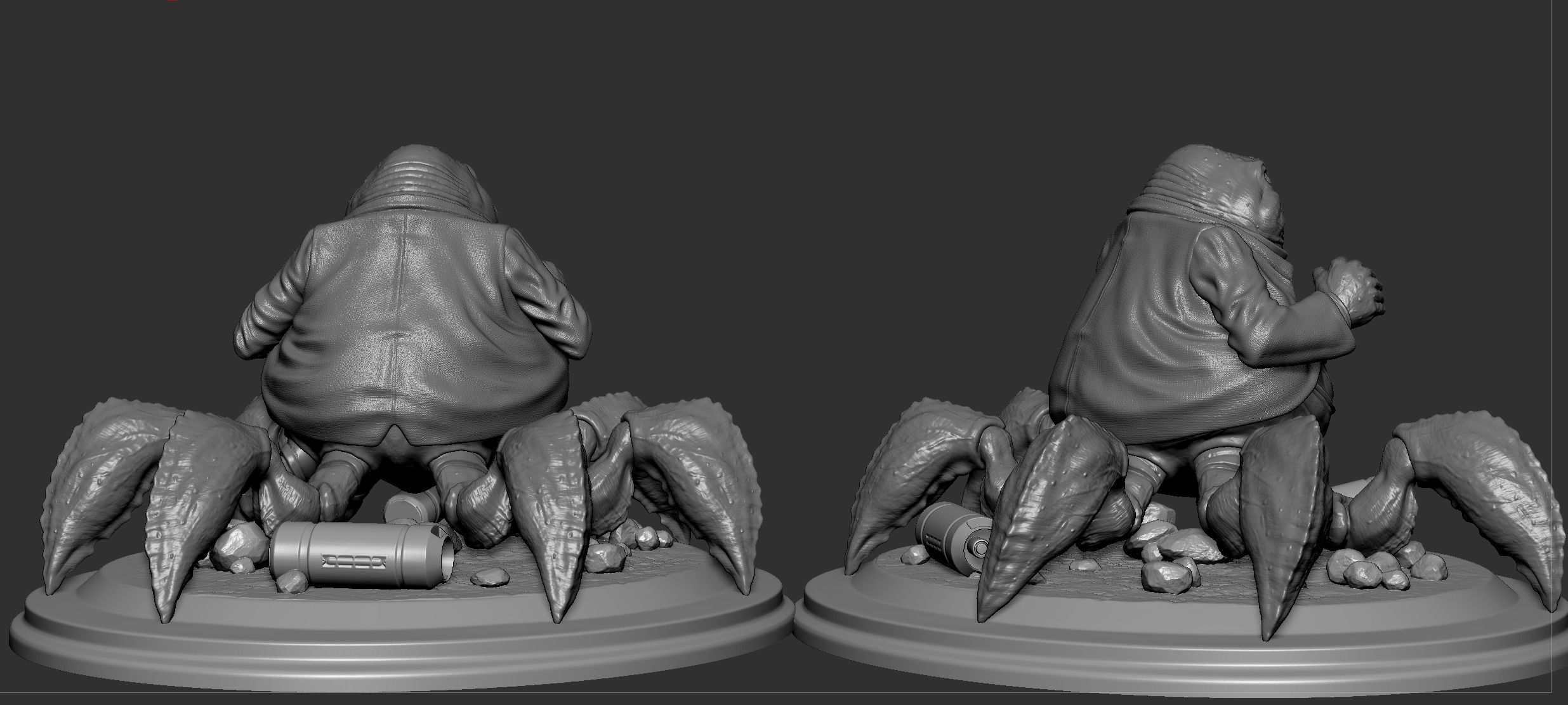 Mr Waternoose Figure 3D print model_7