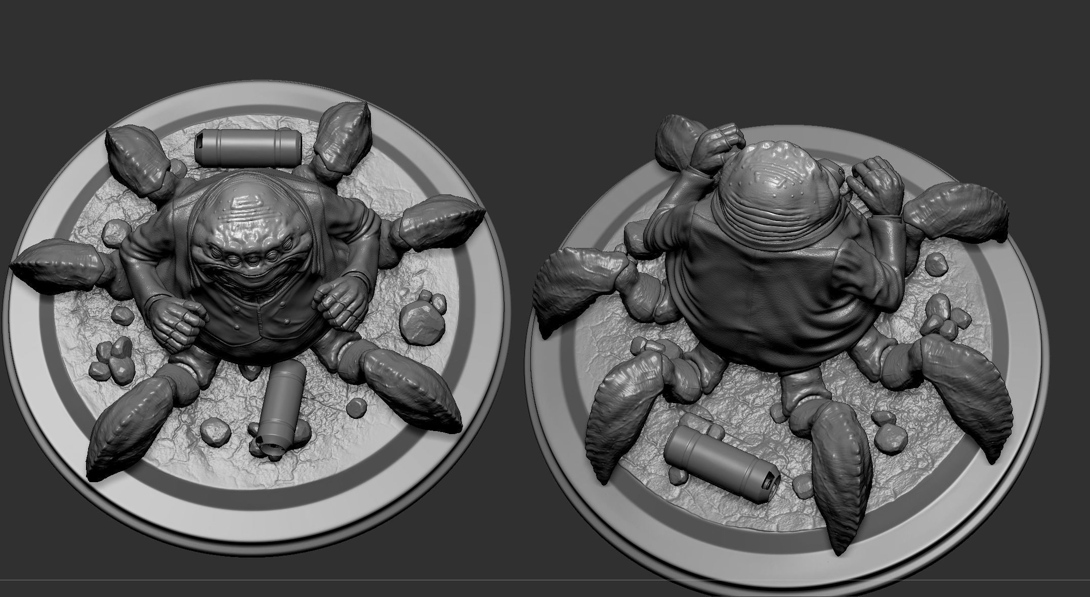 Mr Waternoose Figure 3D print model_10