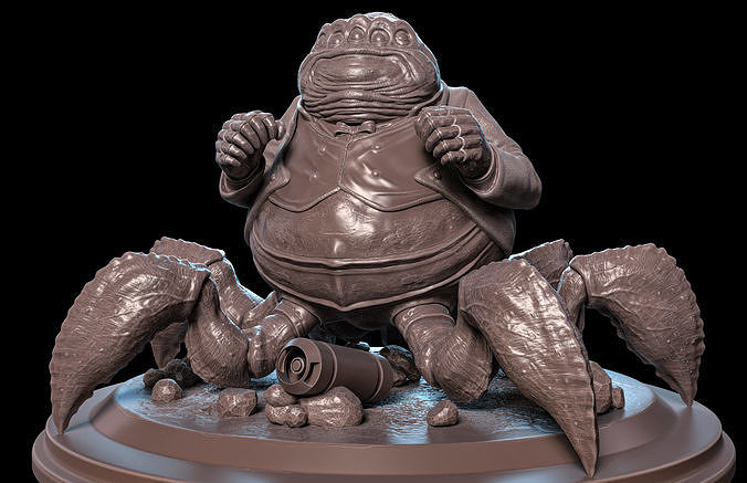 Mr Waternoose Figure 3D print model