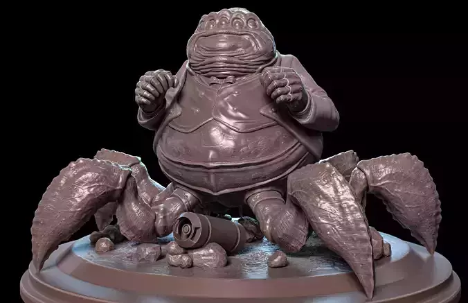 Mr Waternoose Figure 3D print model