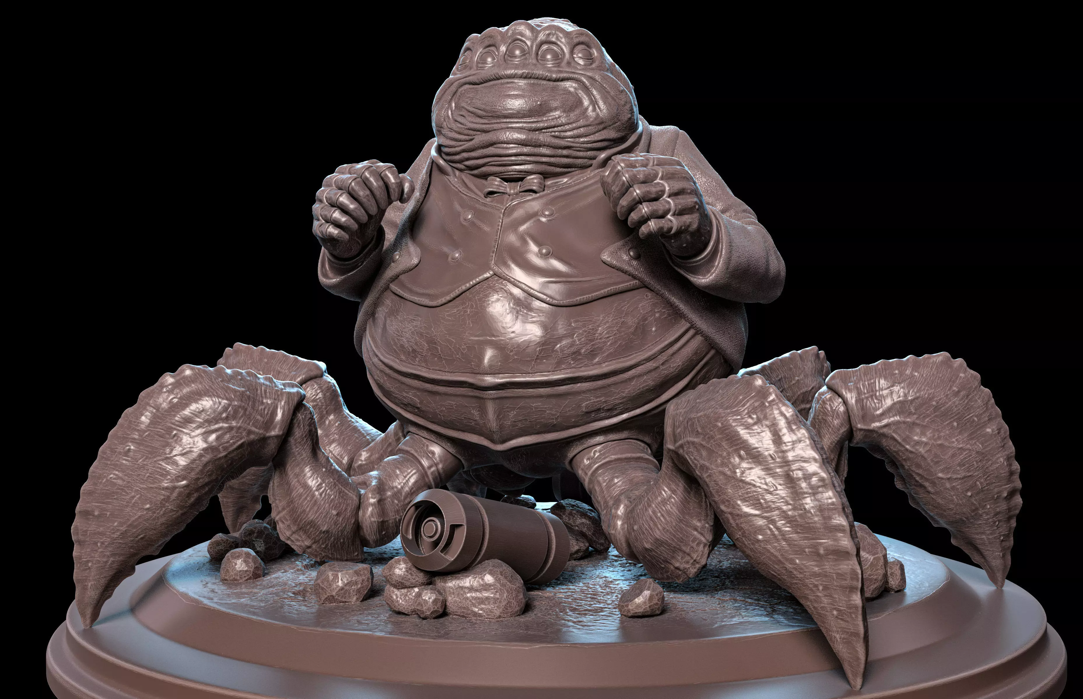 Mr Waternoose Figure 3D print model_0