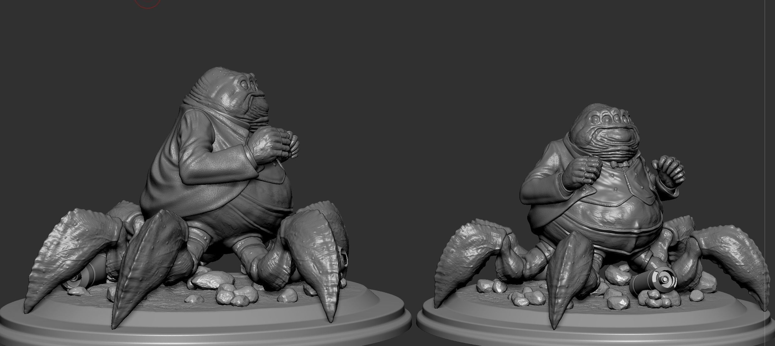 Mr Waternoose Figure 3D print model_3