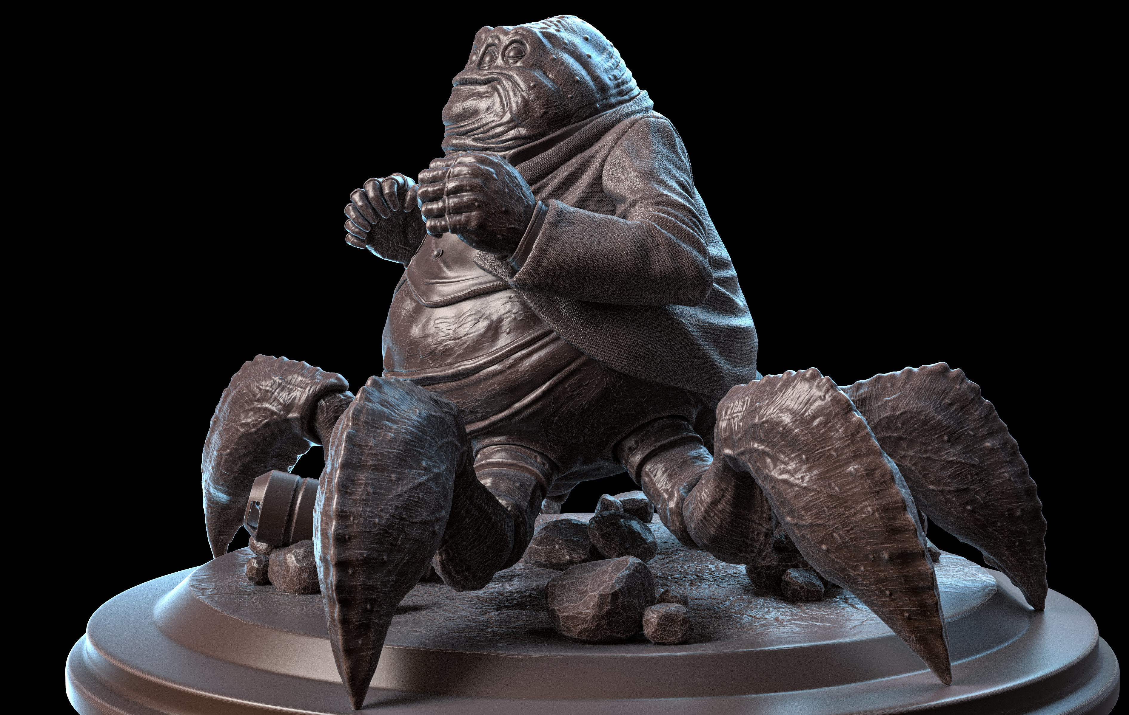 Mr Waternoose Figure 3D print model_2