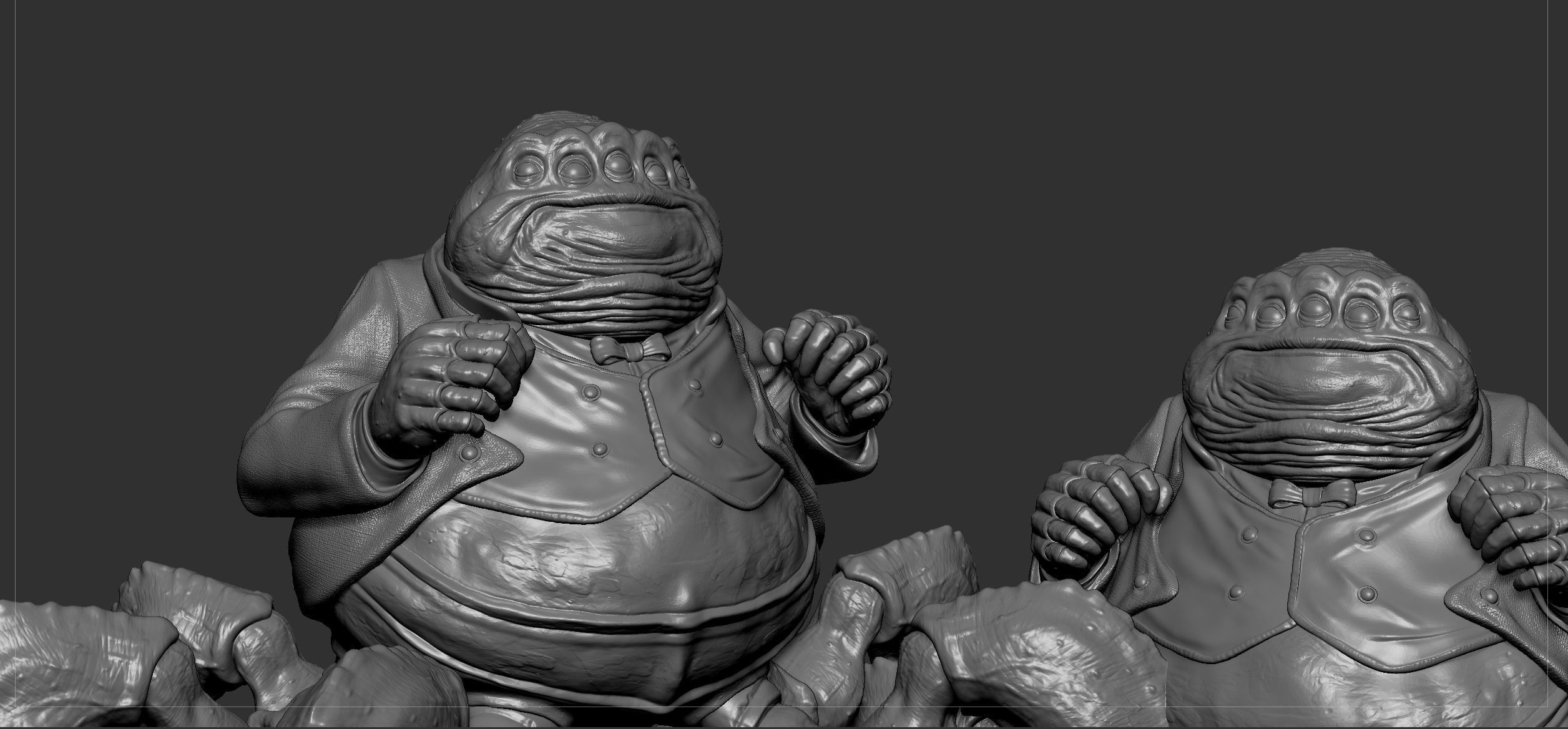 Mr Waternoose Figure 3D print model_9