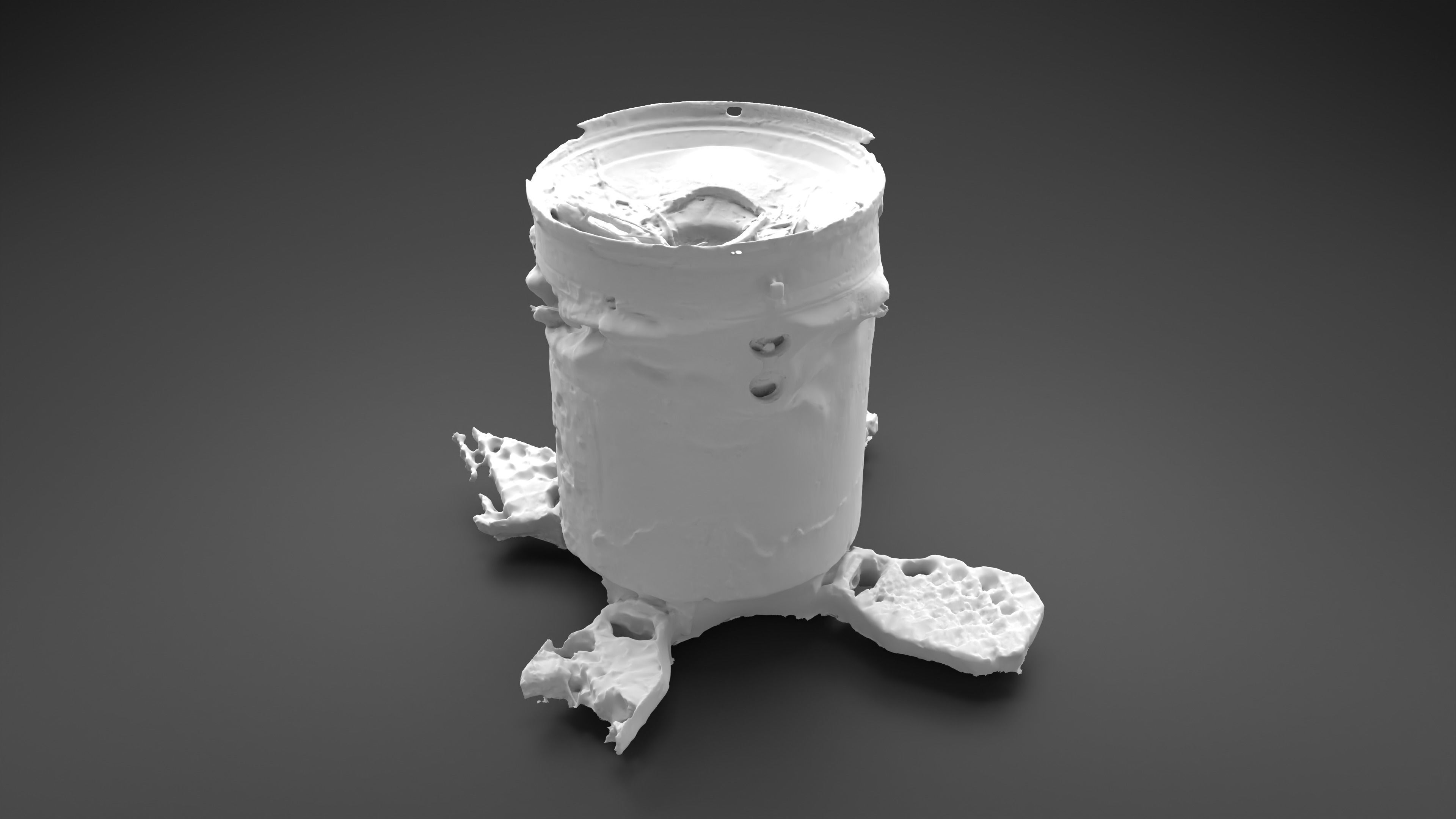 Destroyed OTR-21 SS-21 Scarab Tochka-U Photoscan 3D model_15