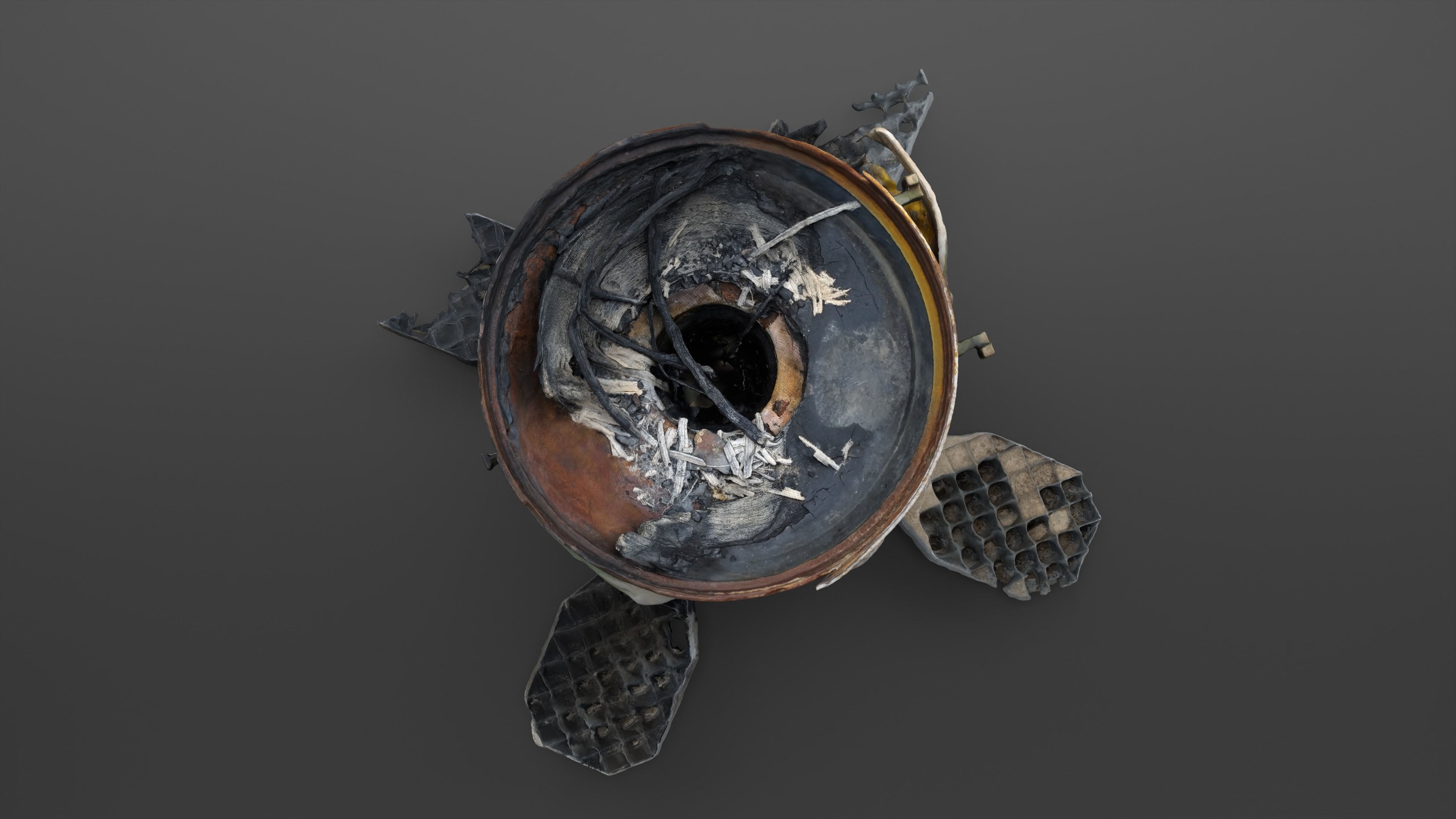 Destroyed OTR-21 SS-21 Scarab Tochka-U Photoscan 3D model_26