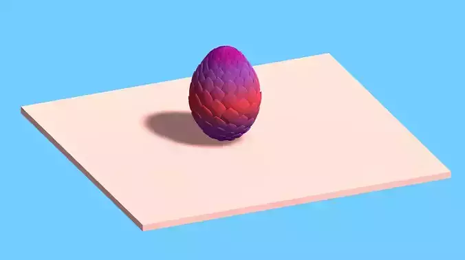 Dragon Egg Model