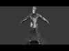 Fantasy Templars Low-poly 3D model_1