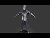 Fantasy Templars Low-poly 3D model_2