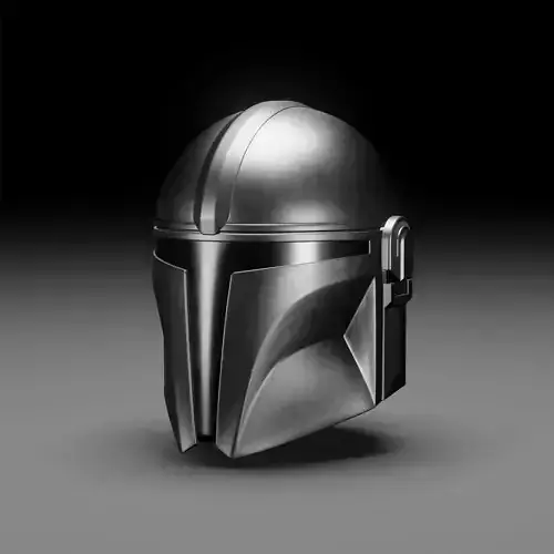 The Mandalorian Helmet