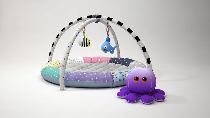 Baby playmats 3D model