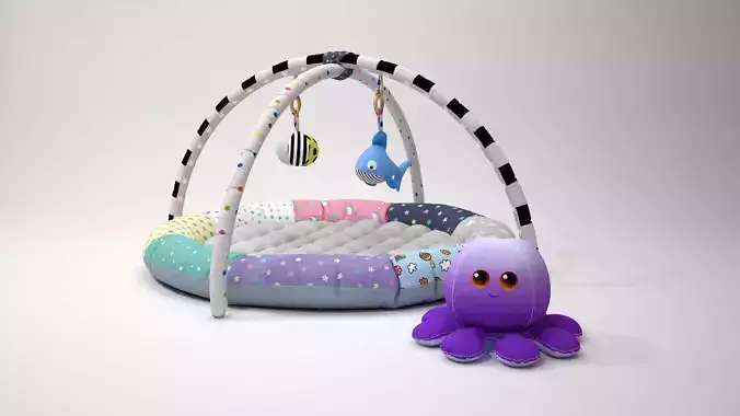 Baby playmats 3D model