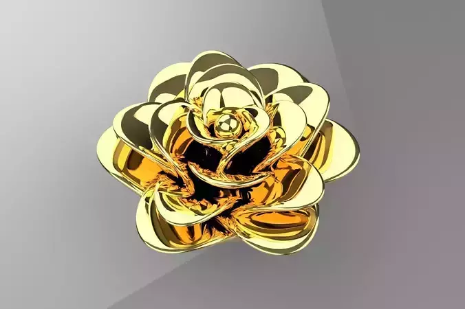 Flower Pendant 3D print model