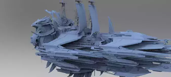 Gor Dreadnaught airship