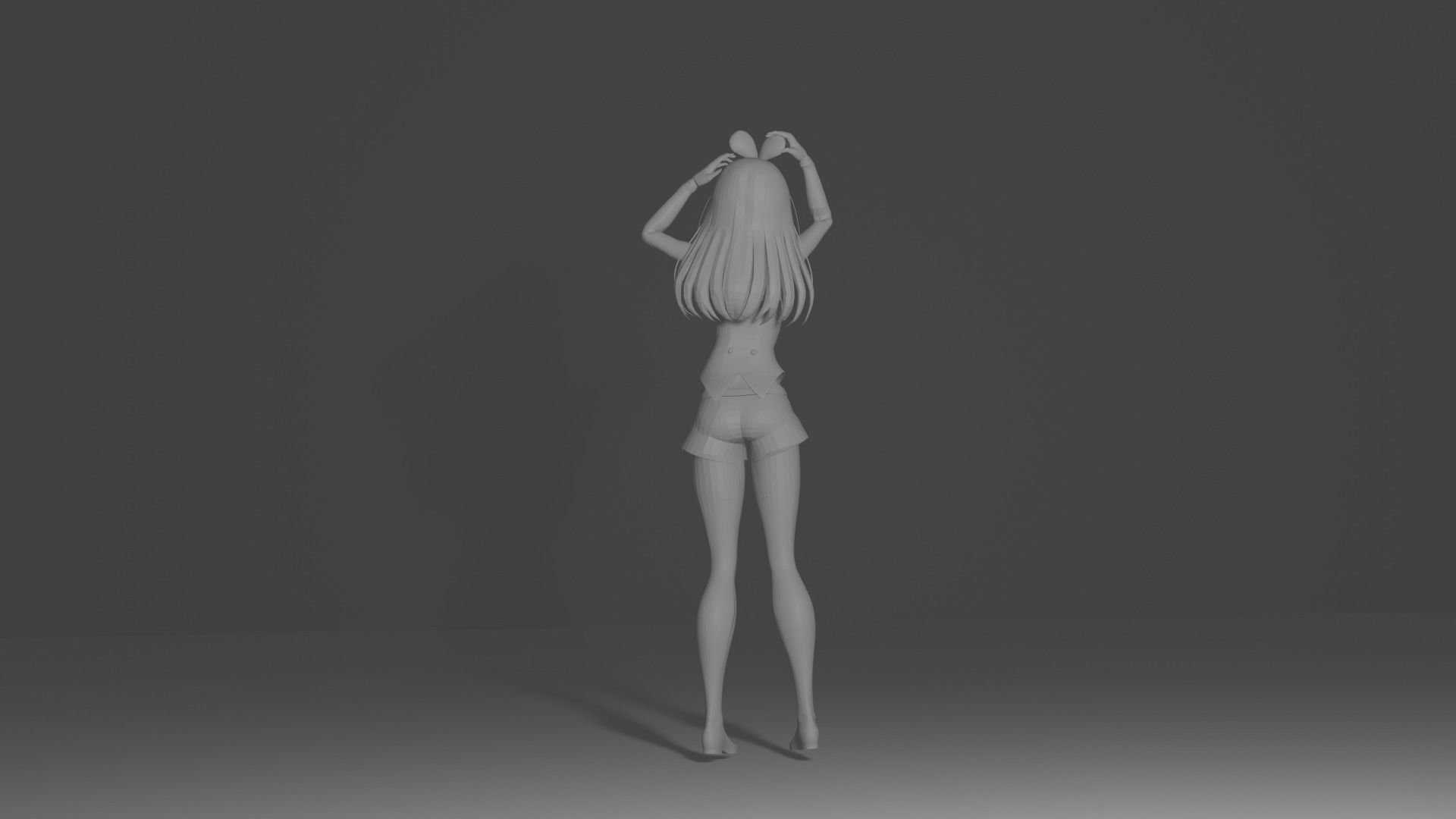 kisuna vtuber 3D print model_2