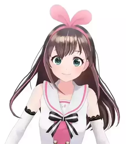 kisuna vtuber 3D print model