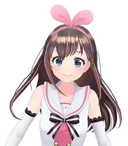 kisuna vtuber 3D print model