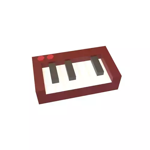 Cartoon Piano Icon v1 002