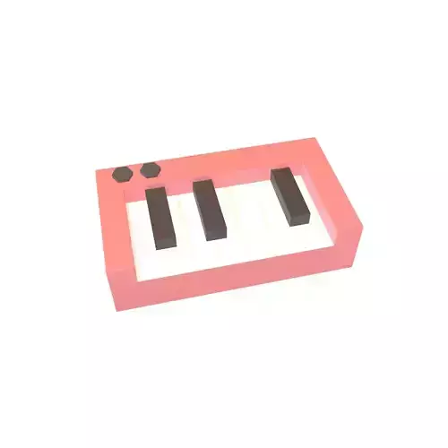 Cartoon Piano Icon v1 004