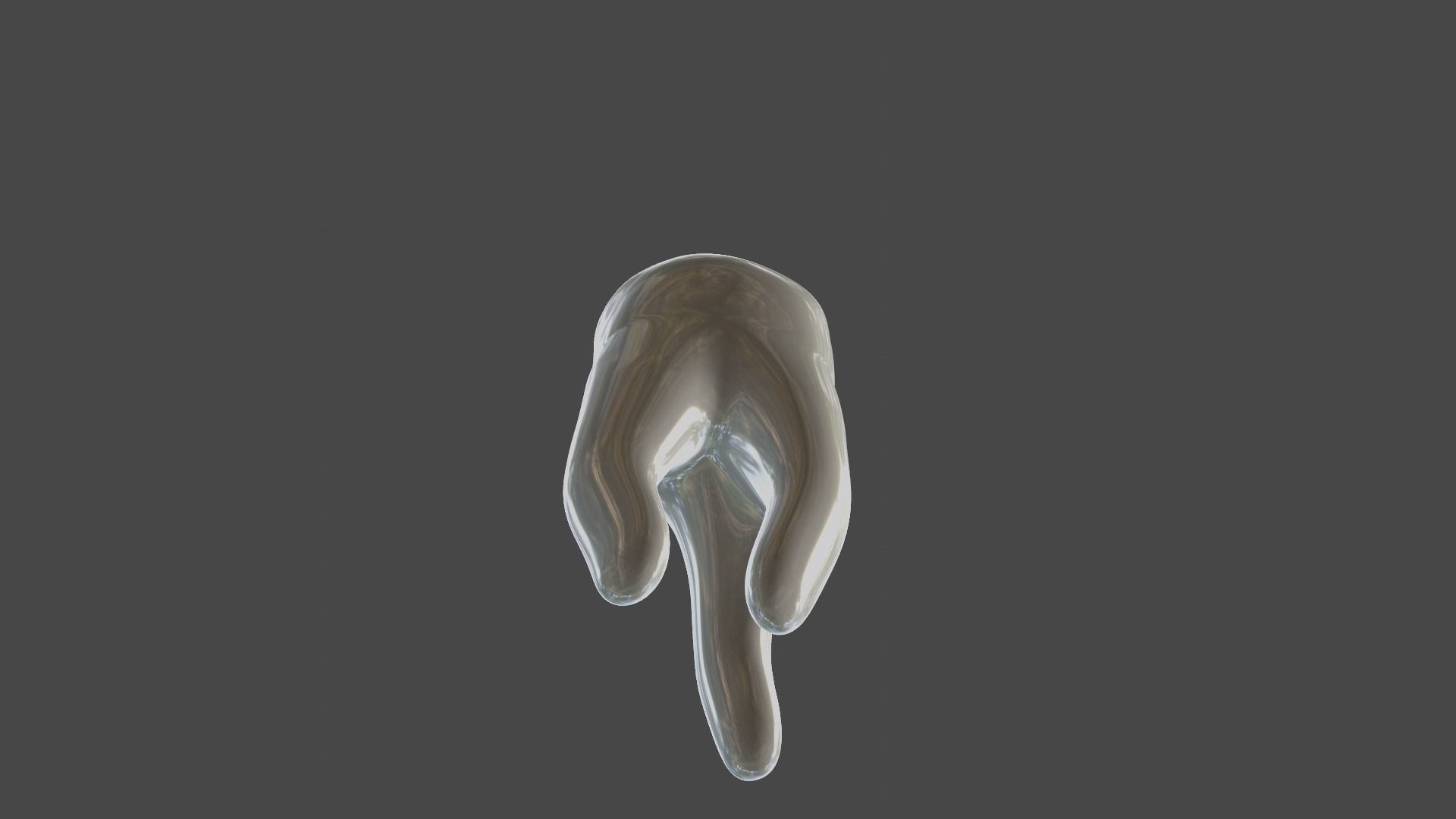 Maxillary first  molar human tooth 3D model_7