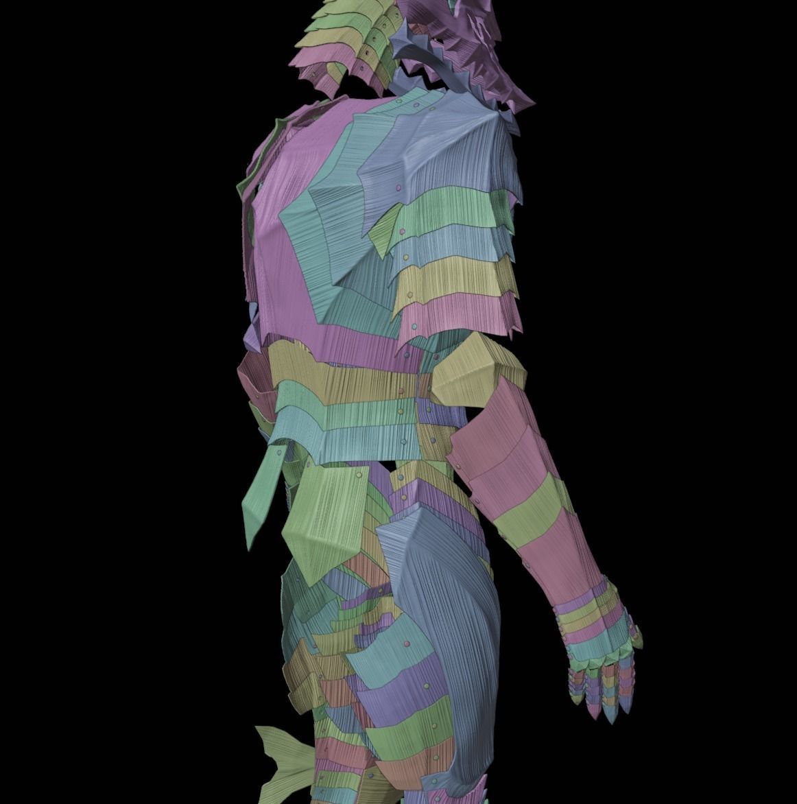 Guts Berserker Armor Manga Accurate model 3D print model_14