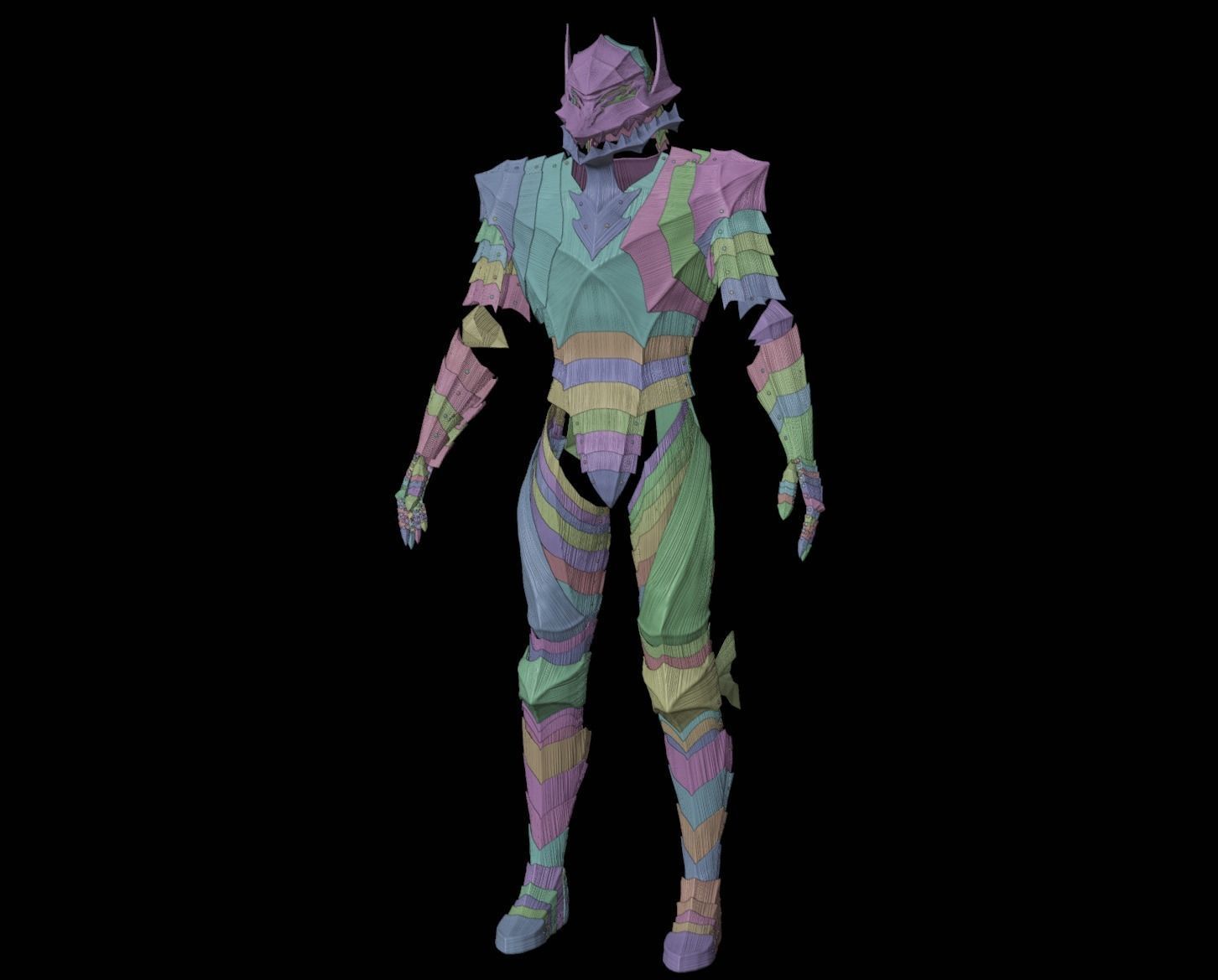 Guts Berserker Armor Manga Accurate model 3D print model_8