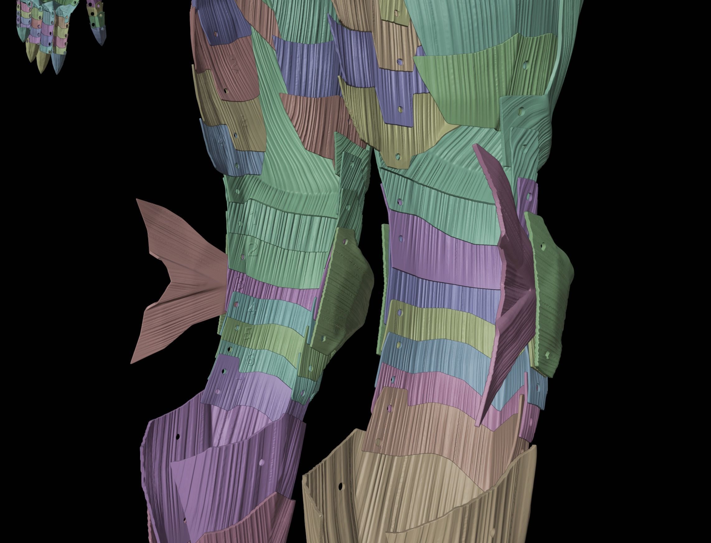 Guts Berserker Armor Manga Accurate model 3D print model_9