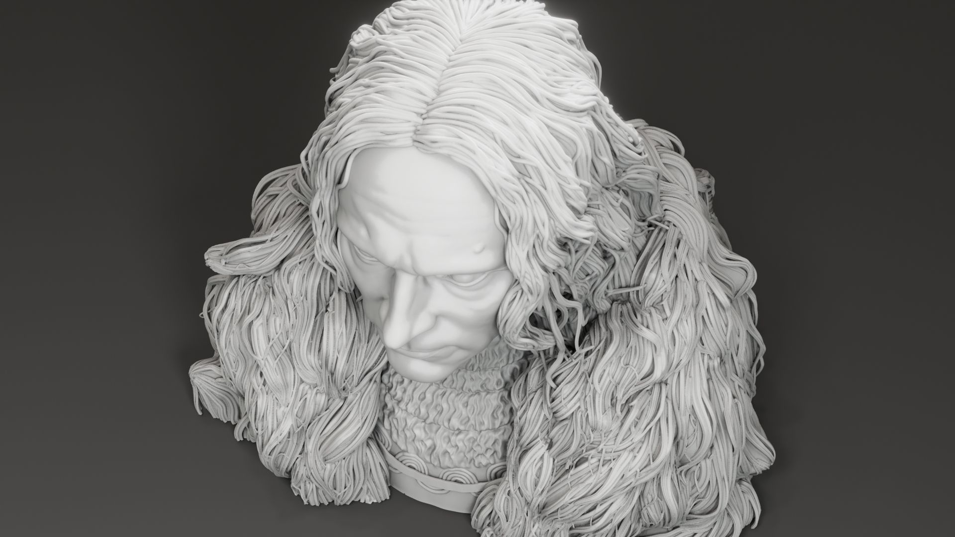 Brad Dourif - Grima Wormtongue - The Lord Of The Rings 3D print model_6