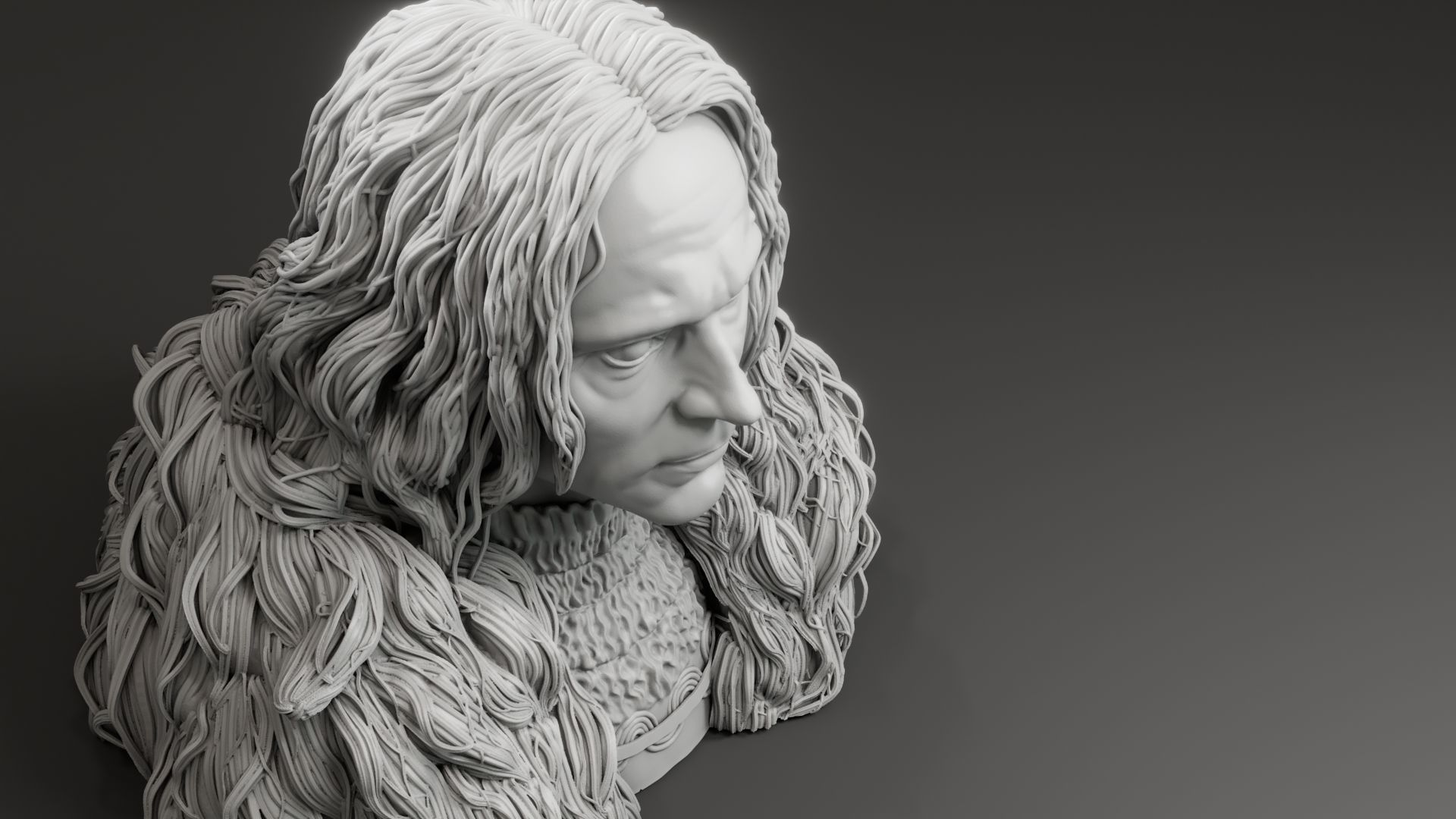 Brad Dourif - Grima Wormtongue - The Lord Of The Rings 3D print model_19