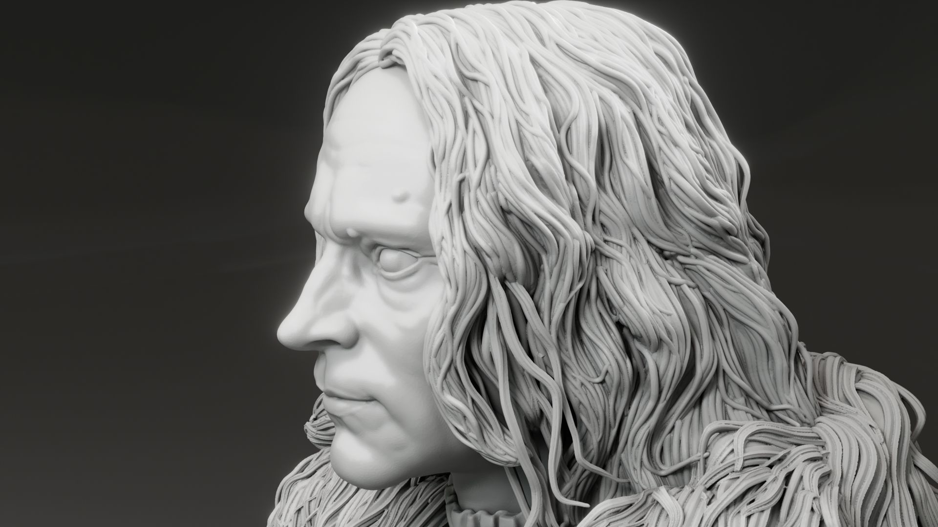 Brad Dourif - Grima Wormtongue - The Lord Of The Rings 3D print model_8