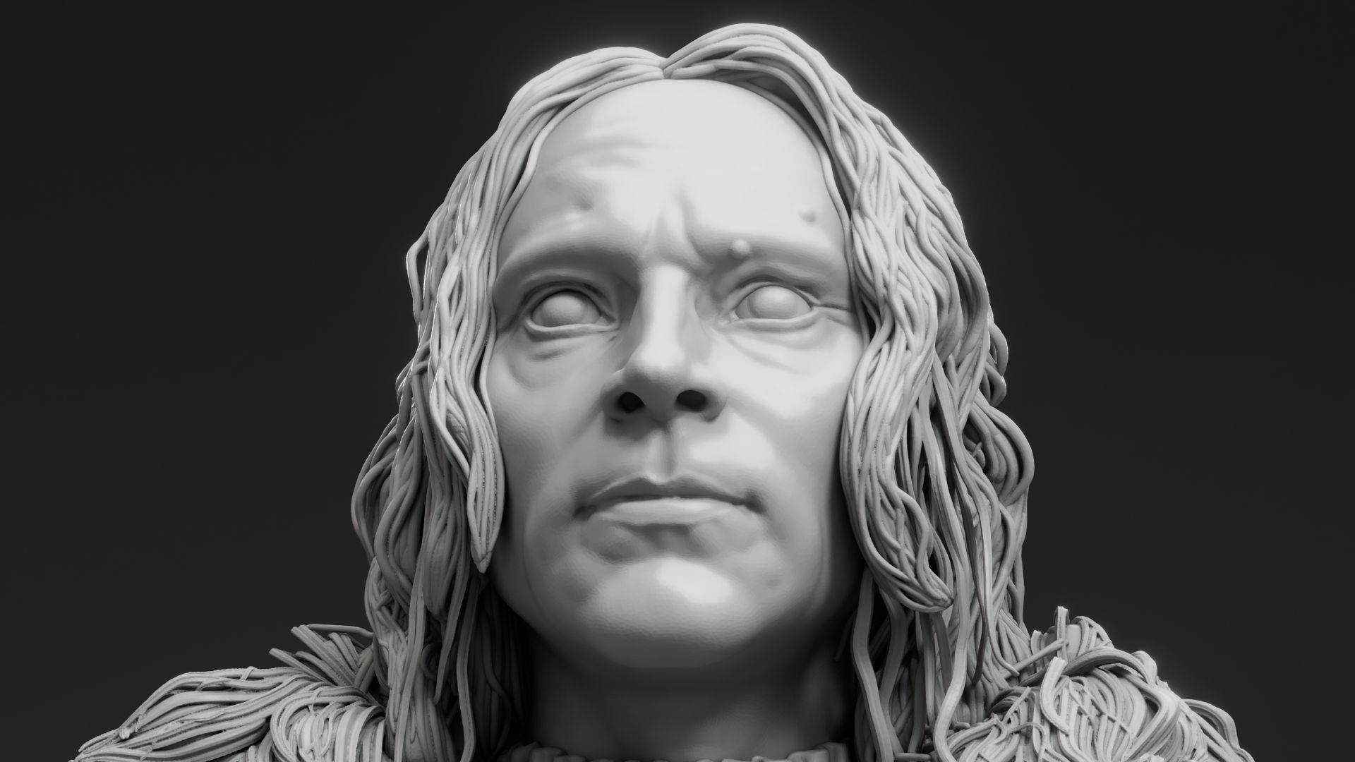 Brad Dourif - Grima Wormtongue - The Lord Of The Rings 3D print model_1