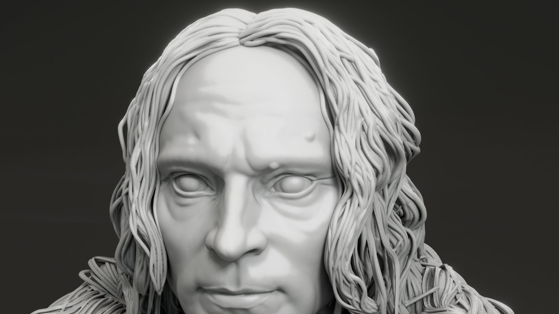 Brad Dourif - Grima Wormtongue - The Lord Of The Rings 3D print model_10