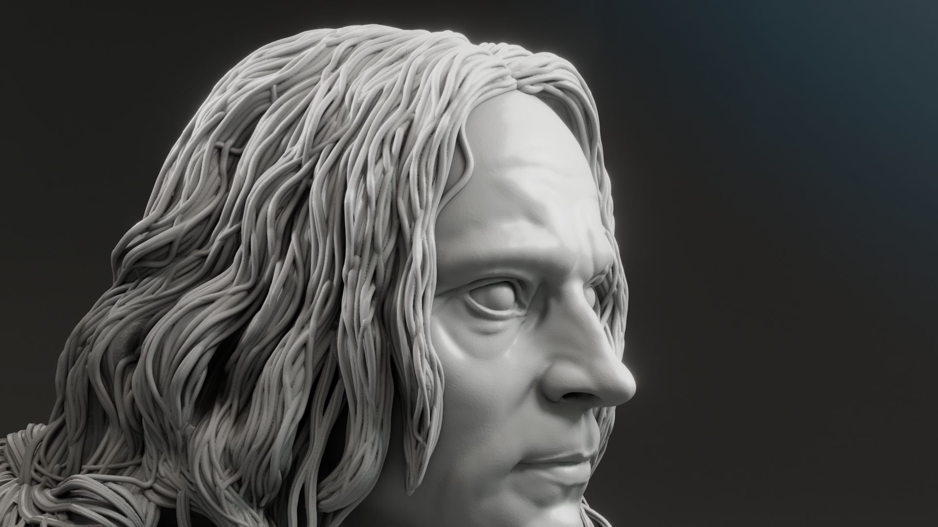 Brad Dourif - Grima Wormtongue - The Lord Of The Rings 3D print model_12