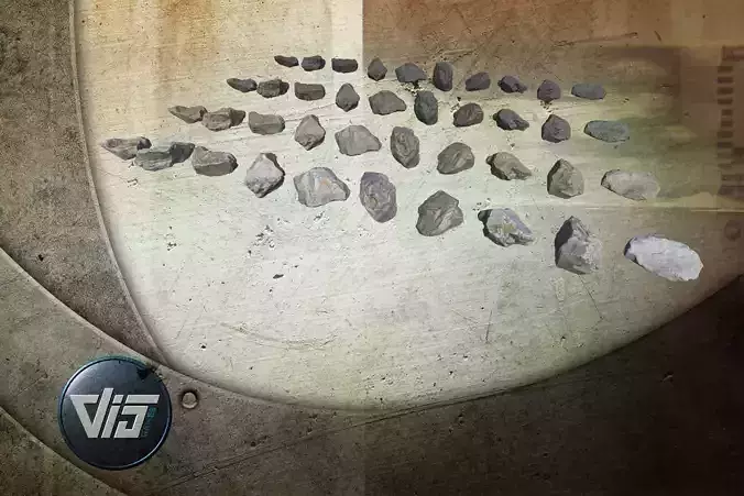 Scanned Rocks Collection 01