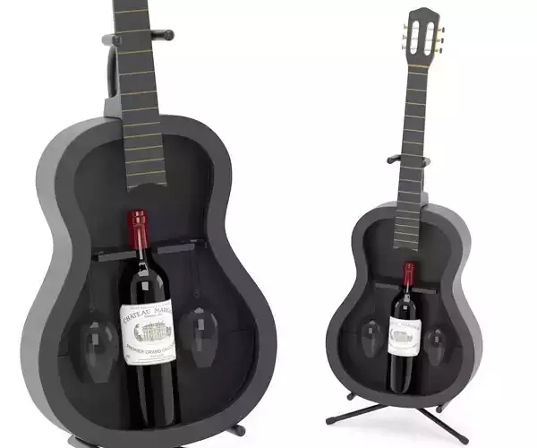 SHEVELEY Guitar Wine Rack