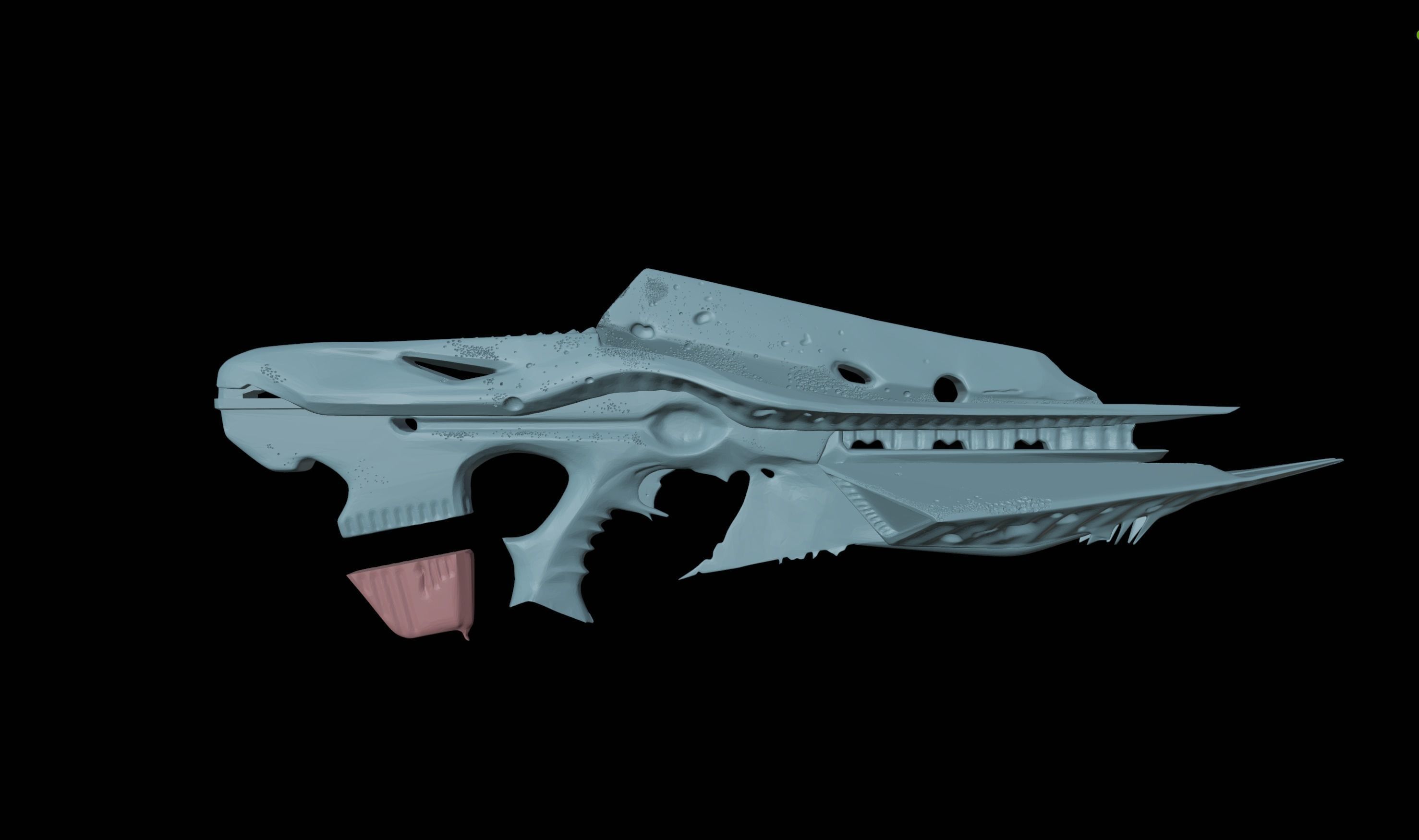 Necrochasm High Detail Life Size 3D Model From Destiny 3D print model_6