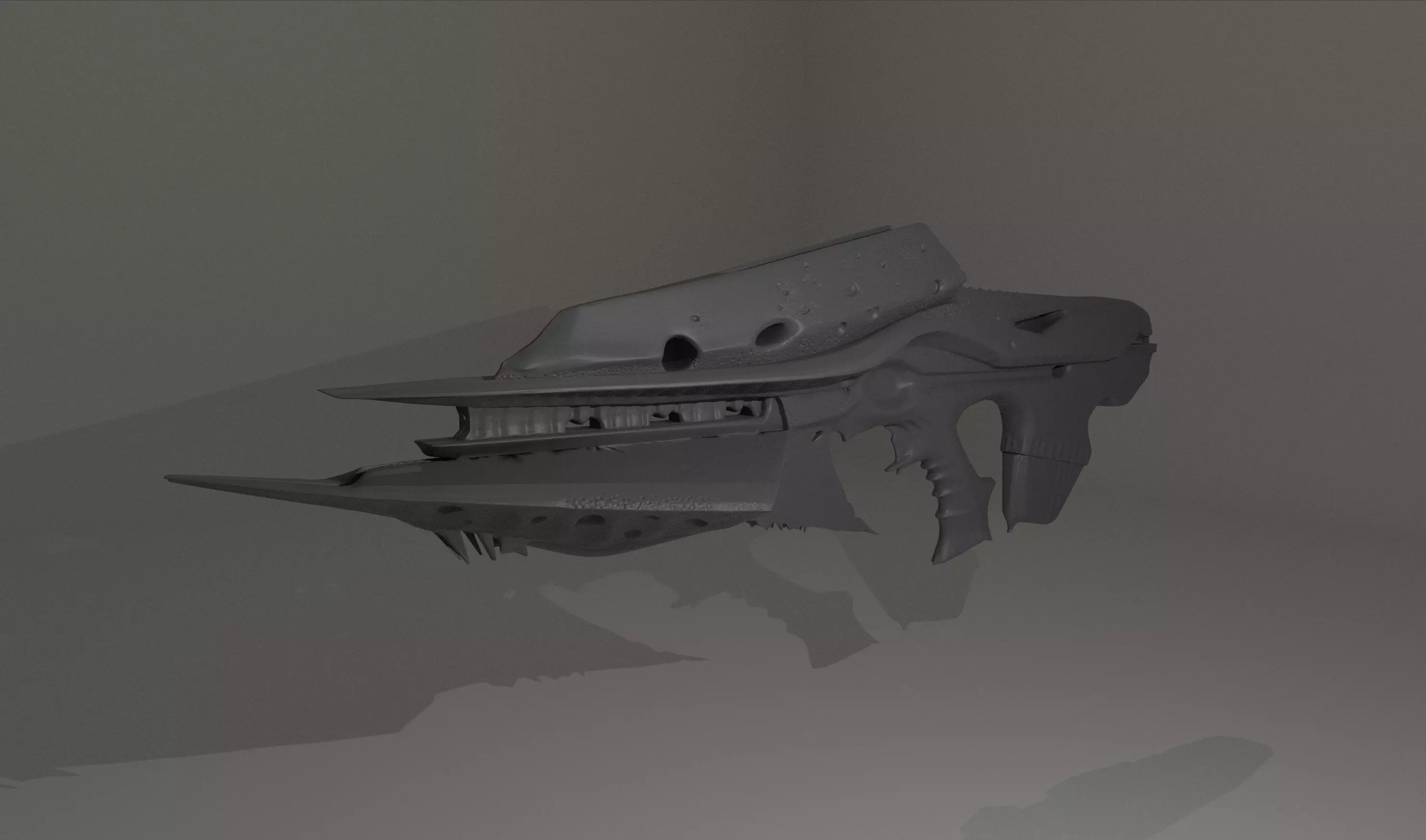 Necrochasm High Detail Life Size 3D Model From Destiny 3D print model_0