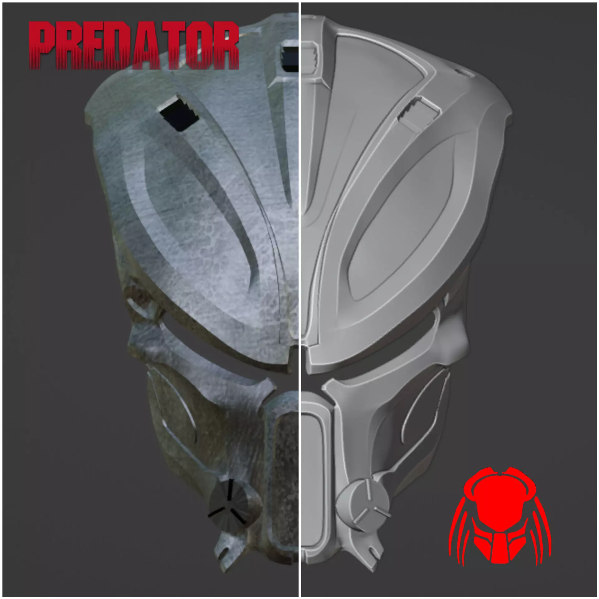 Predator Destroyer mask 3D print model
